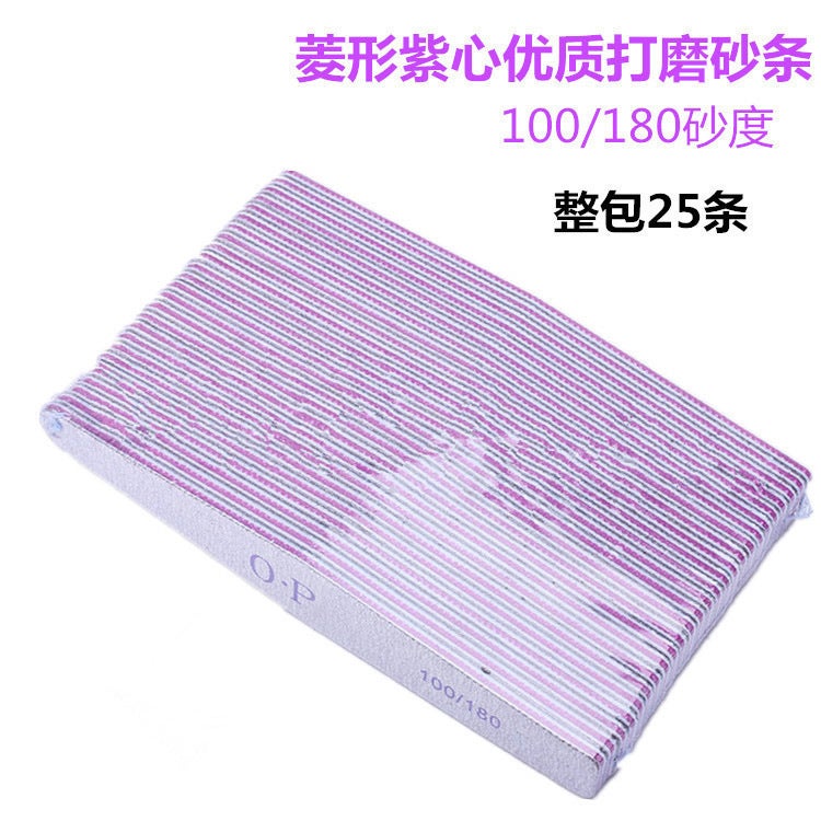 Nail File Polishing Strips Sanding Strips Nail File High-Elastic Sponge File Nail Tools - Image 3