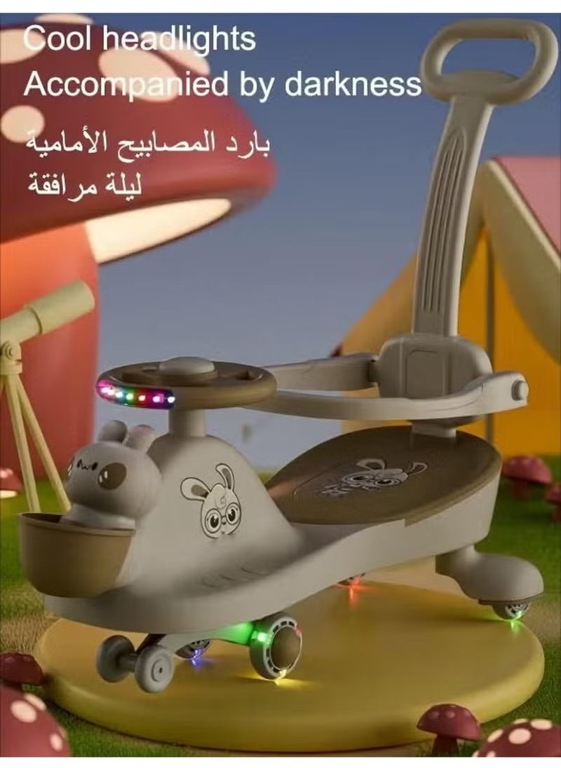 Kids Twist Car,Children's Wiggle Car,Kids Ride Car, Kids Twist Car with Safety Bar,Children's Wiggle Car with Push Rod,Silent Wheel Children's Twisting Car,Children's Wiggle Car with music function,Light Function Children's Twist Car,Kids Ride Car with Guardrail,Kids Twist Car with Backrest,Children's Wiggle Car for Aged 1-6.