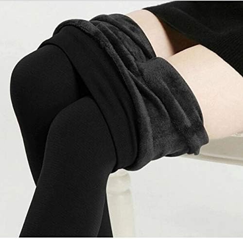 ketmart Thick Fleece Slim Lined Warm Leggings For Women High Riseed Tummy Control Leggings Winter Warm Tights(Size : 26 To 34 Inch) (Color-Black),Medium - Image 2