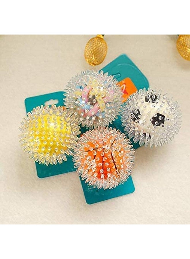 لعبة كرة صرير صلبة للكلاب (قد يختلف اللون) قطعة واحدة - Image 3