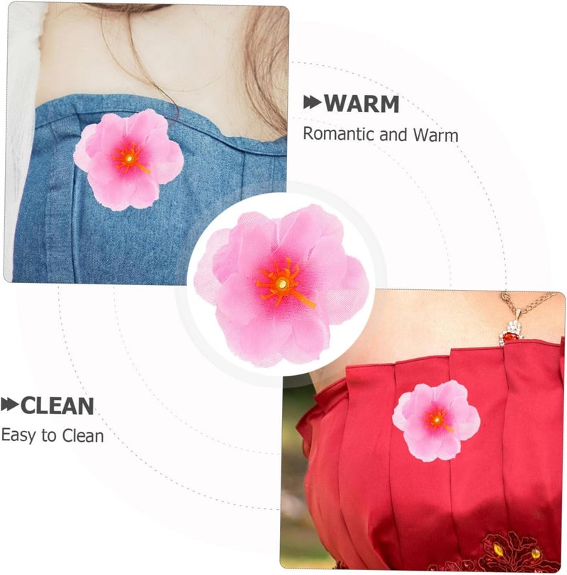 All temp range compatible build 100pcs Artificial Cherry Blossoms Fabric Flowers Delicate Sewing Flower Supplies Light durable upgraded substance KSA market popular practical build Transit damage prevent build Flat working surface Multi-demand compliant quality Multi-purpose Flexible sizing options Indoor outdoor all-purpose fit Easy daily handling design Daily universal pick All territory compatible build Low maintenance Temp & permanent project compatible Simple practical structure Precision polished solid material Global assorted color picks Repeated detach compatible build Multi-use qualified quality Daily wear upgraded resistant material Quick use-switch compatible build Extra part combo compatible Easy lifting build Economical upgraded quality Carefully selected material - Image 3