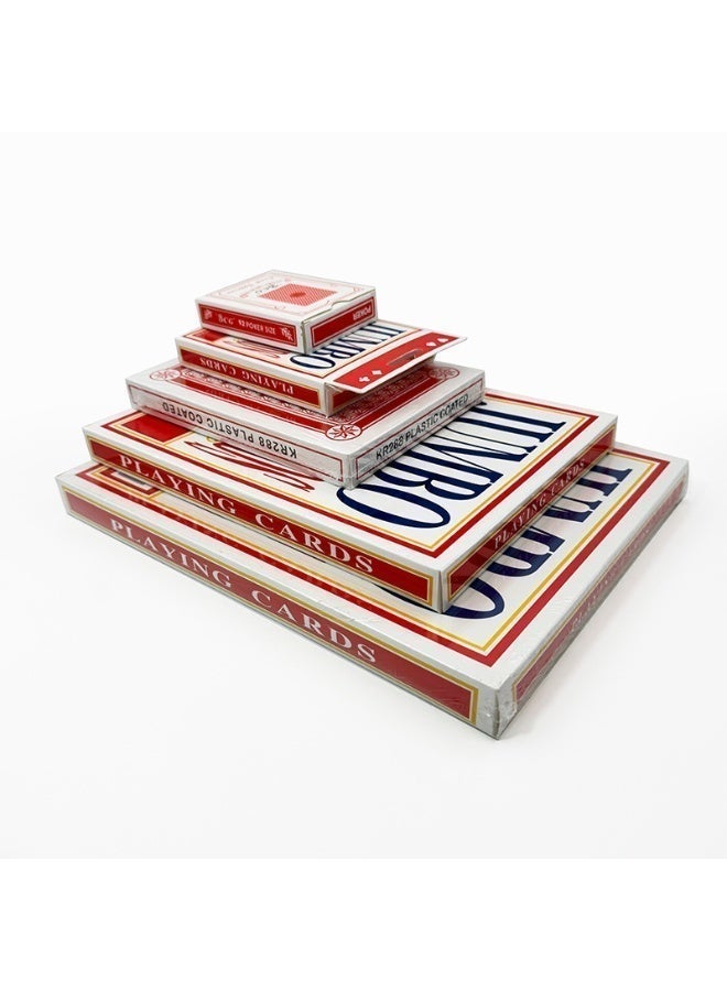 Ambo Oversized Playing Cards - 9 Times Bigger, Viral Comedy Prop, Family Party Games, Giant Card Deck for Entertainment - Image 2