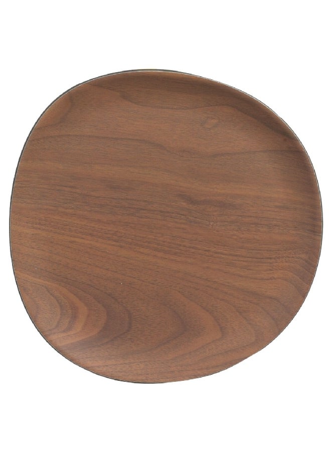 PARFAIT Elegant and Durable Bamboo Fibre Dining Plate Brown 20 cm BB22168BF