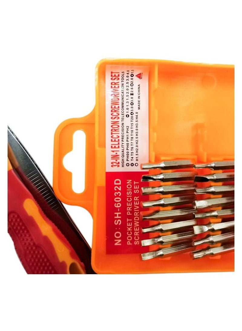 Generic - 32 in 1 Electron Screwdriver Set High Quality Pocket Precision Telecommunication Tools - Image 1