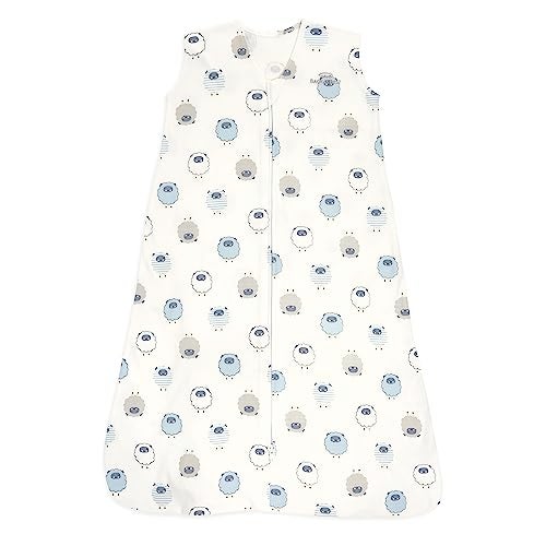 HALO SleepSack 100 Cotton Wearable Blanket Swaddle Transition Sleeping Bag TOG 05 Sleepy Sheep Large 1218 Months - Image 1