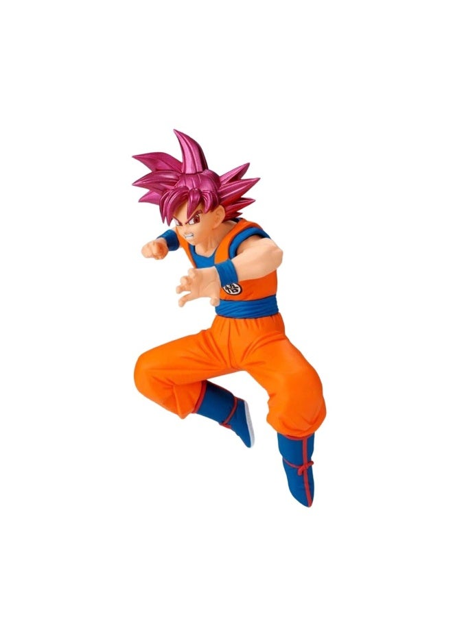Banpresto تمثال غوكو ابن الإله سوبر سايان غود من دراغون بول سوبر (12 سم) - Image 1