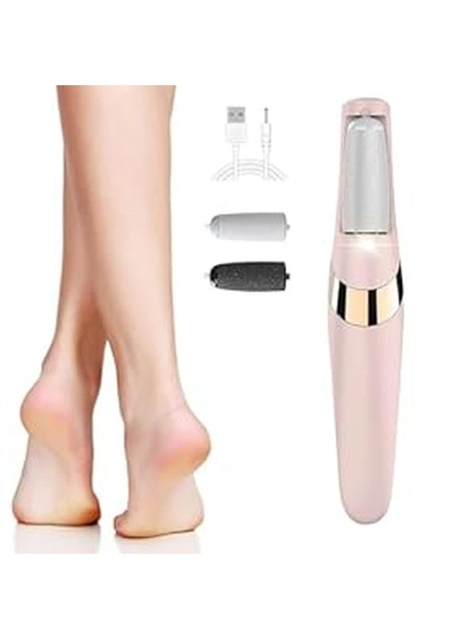 Kimaya Rechargeable Electric Callus Remover for Feet, Pedicure Foot Scrubber & Dead Skin Remover, Hard Skin & Cracked Heel Repair Tool with Foot Roller – Smooth & Soft Feet Care - Image 1