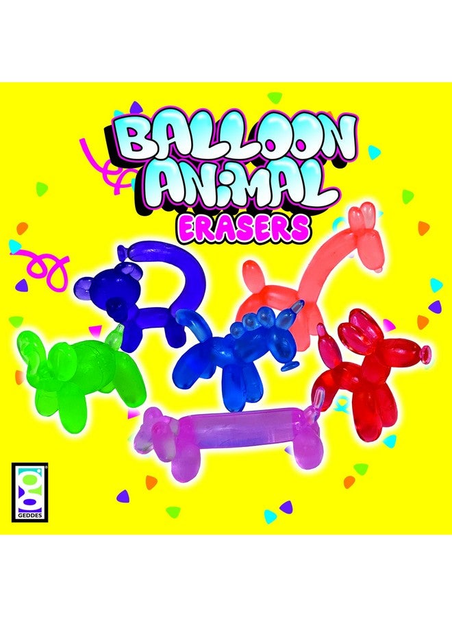 Geddes Raymond Geddes Balloon Eraser Animals Tub Of 24 (71633) - Image 5