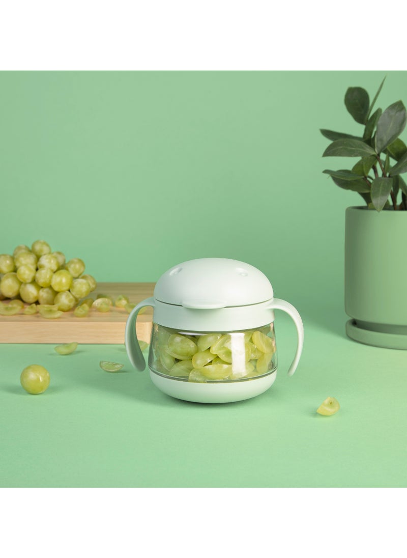 ubbi - Tweat Snack Container  Sage - Image 1