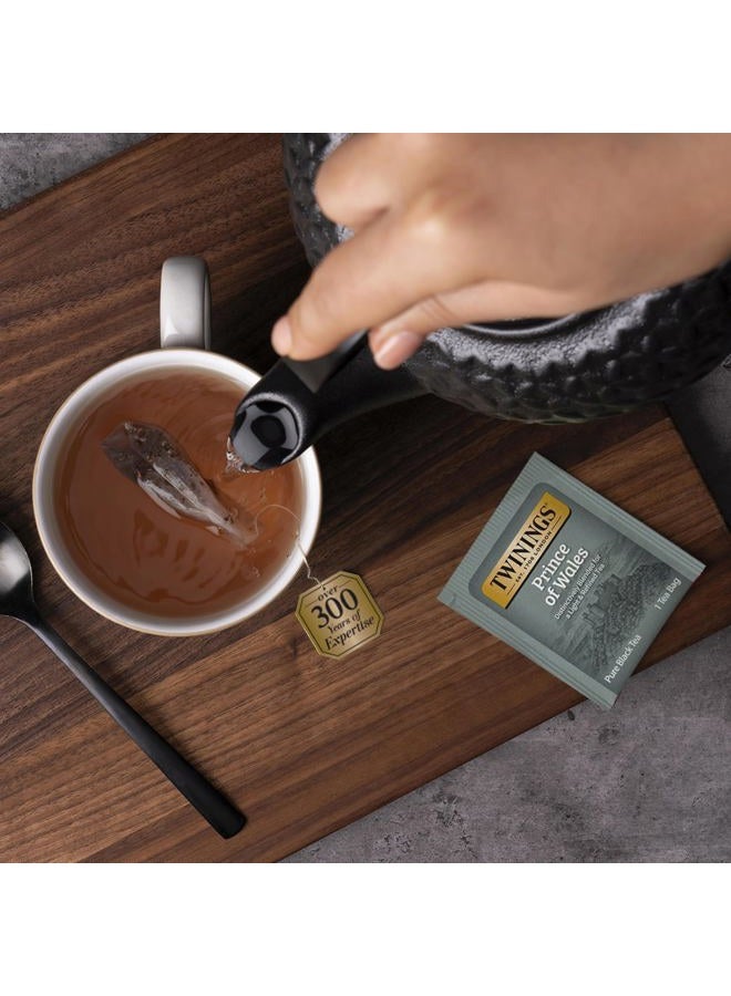 Twinings Prince of Wales Black Tea Individually Wrapped Bags, 20 Count (Pack of 1), Velvety Smooth & Mild, Caffeinated, Enjoy Hot or Iced | Packaging May Vary  - Image 4