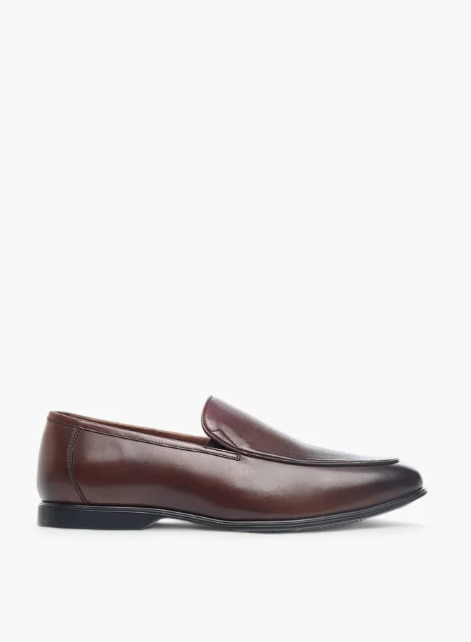 Le Confort Mens Textured Slip-On Loafers