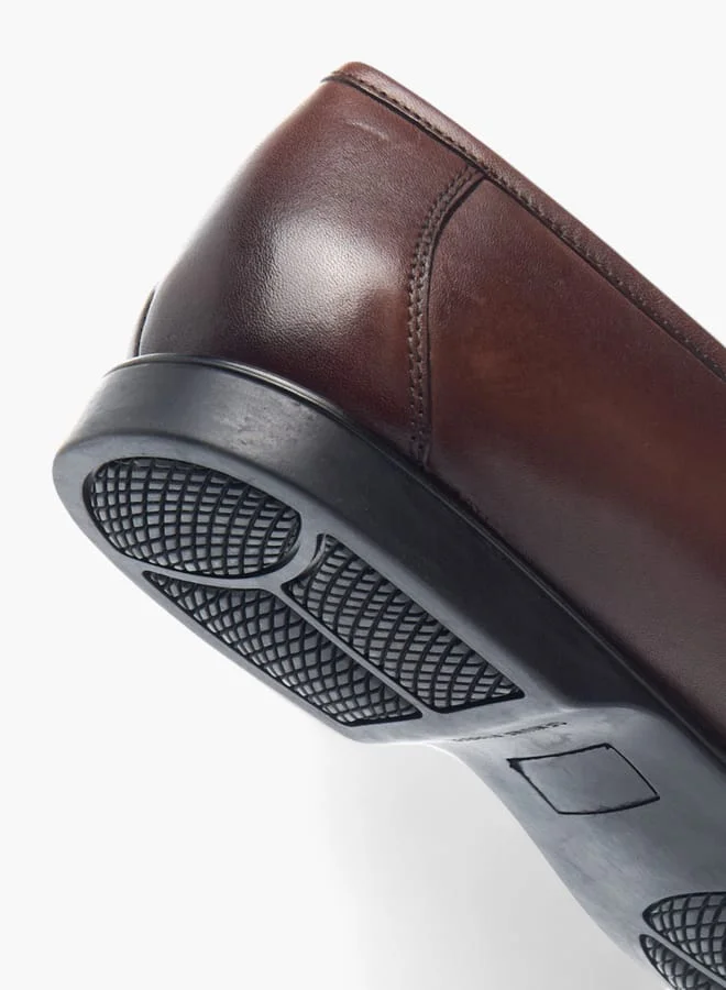 Le Confort Mens Textured Slip-On Loafers