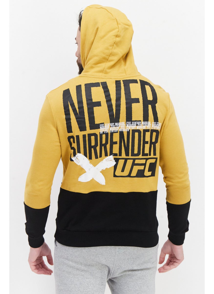 Ufc Men Sportswear Fit Long Sleeve Outdoor Sweatshirt, Black  - Image 4