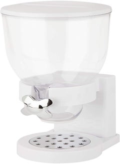 AKDC Zevro /Gat101C Indispensable Dry Food Dispenser, Single Control, White/Chrome  - Image 1