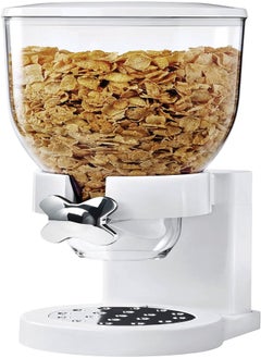 AKDC Zevro /Gat101C Indispensable Dry Food Dispenser, Single Control, White/Chrome  - Image 2