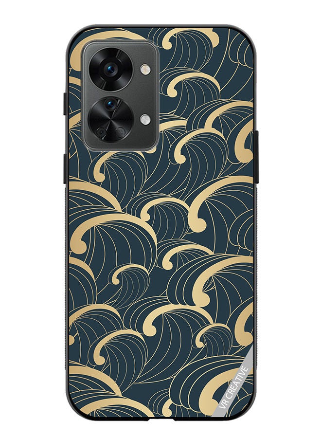 VR CREATIVE Protective Case Cover For OnePlus Nord 2T Asian Icon Design Multicolour - Image 1