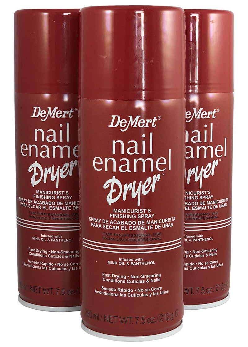 Demert Nail Enamel Dryer75 oz 3Pack