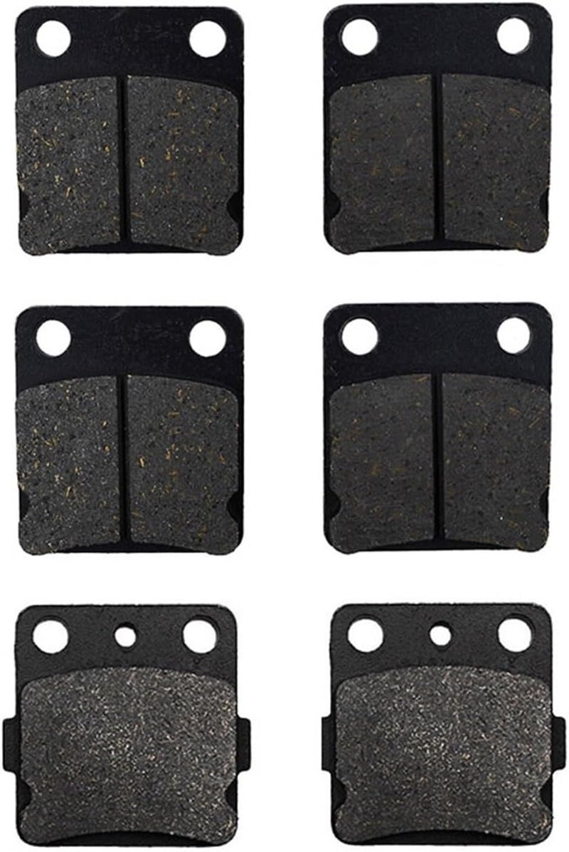 QASULER Motorcycle Front and Rear Brake Pads - Image 1