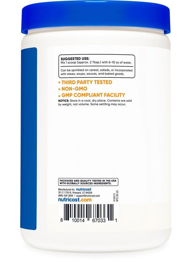 Nutricost مسحوق خميرة البيرة 1LB (16oz) - غير معدلة وراثيًا، صديقة للنباتيين - Image 3