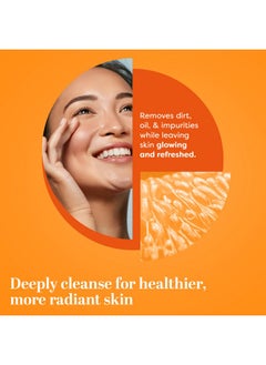 TruSkin TruSkin Vitamin C Cleanser for Face - Brightening Face Wash with Vitamins C & E, Rosehip Oil, Aloe Vera and MSM - Deep Clean and Refresh for Radiant, Healthy-Looking Skin, 4 fl oz  - Image 3