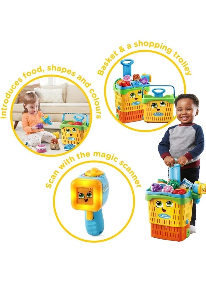 LeapFrog Count-Along Basket & Scanner, Roleplay Toy For Children, Interactive Learning Toy For Pretend Play, Shapes And Colours, Imaginative Play For Kids Aged 2 Years +Multicolor,24 X 31.5 X 17 Cm  - Image 2