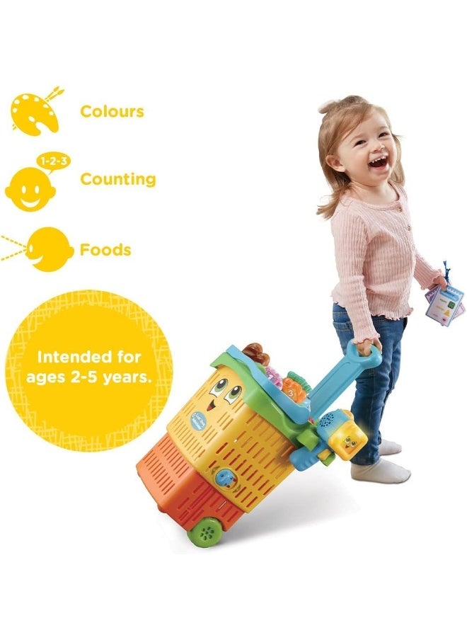 LeapFrog Count-Along Basket & Scanner, Roleplay Toy For Children, Interactive Learning Toy For Pretend Play, Shapes And Colours, Imaginative Play For Kids Aged 2 Years +Multicolor,24 X 31.5 X 17 Cm  - Image 3