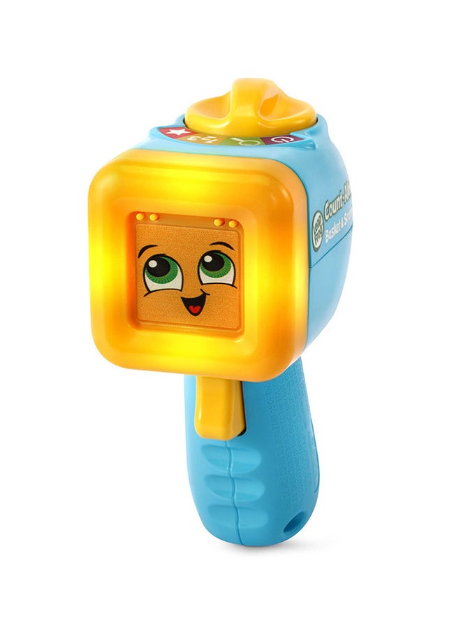 LeapFrog LeapFrog Count-Along Basket & Scanner, Roleplay Toy for Children, Interactive Learning Toy for Pretend Play, Shapes and Colours, Imaginative Play for Kids Aged 2 Years +Multicolor,24 x 31.5 x 17 cm  - Image 4