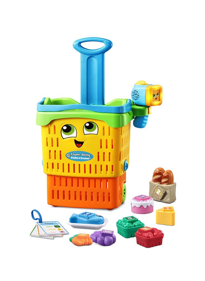 LeapFrog LeapFrog Count-Along Basket & Scanner, Roleplay Toy for Children, Interactive Learning Toy for Pretend Play, Shapes and Colours, Imaginative Play for Kids Aged 2 Years +Multicolor,24 x 31.5 x 17 cm  - Image 2