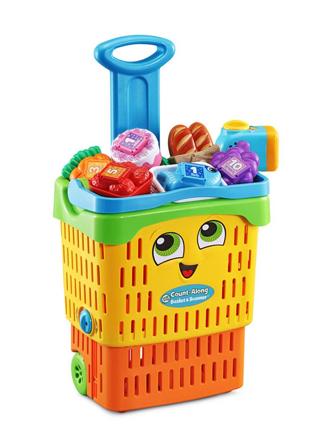 LeapFrog LeapFrog Count-Along Basket & Scanner, Roleplay Toy for Children, Interactive Learning Toy for Pretend Play, Shapes and Colours, Imaginative Play for Kids Aged 2 Years +Multicolor,24 x 31.5 x 17 cm  - Image 3
