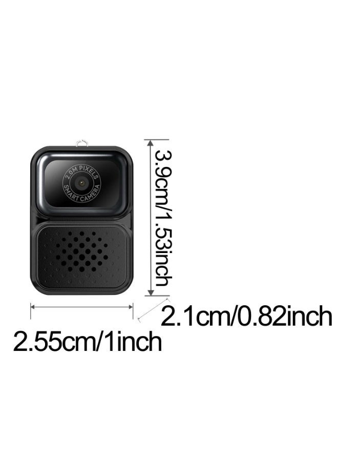 Ultra HD Mini Keychain Sports Camera – Thumb-Sized Cam with First Perspective POV Hands-Free Shooting for Cycling, Diving, Vlogging - Image 2
