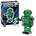BePuzzled Green Tin Robot Standard Original 3D Crystal Puzzle Perfect for Puzzlers Ages 12 and Up Challenging to Complete and Beautiful to Display Collect Them All - Image 2