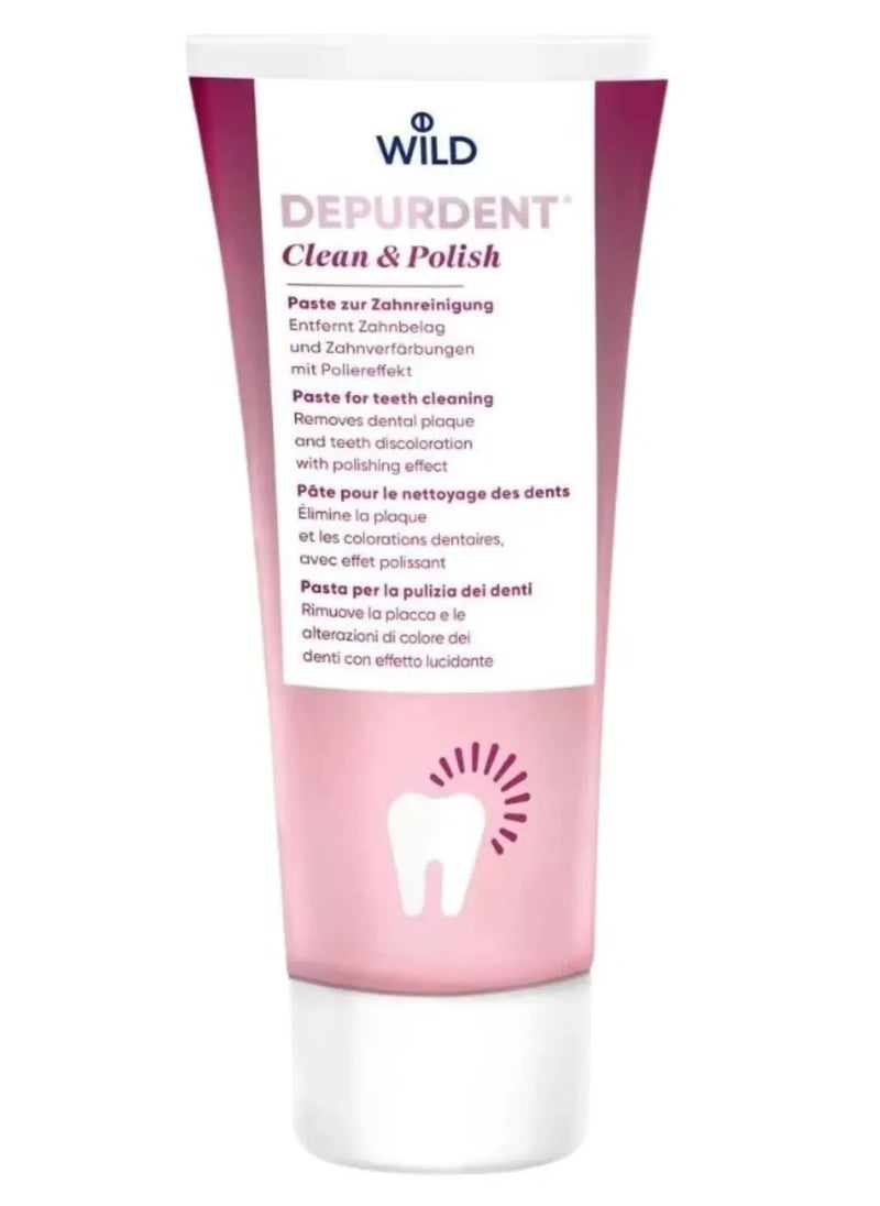 DEPURDENT Depurdent Cleansing and Polishing Toothpaste 75ml 