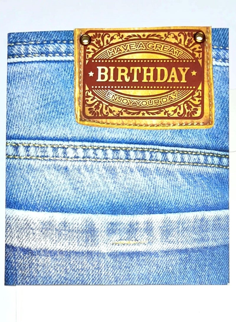 كرت معايدة - جينز - Image 1