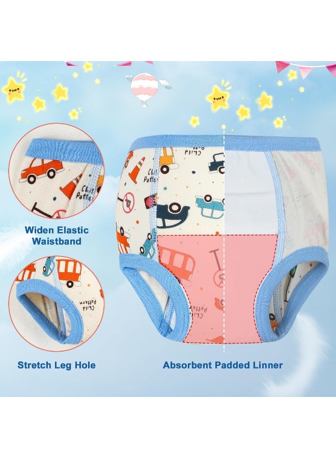 MooMoo Baby MooMoo Baby Cotton Training Pants Strong Absorbent Toddler Potty Training Underwear for Baby Girl and Boy 2T-7T  - Image 5