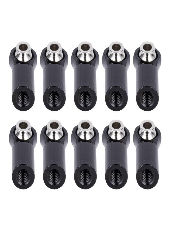 YSKMLOLP 1/10 RC Rod Ball Ends,Metal M4 Tie Rod End Ball Joint Link Ball Joint CW Thread 10Pcs for 1/10 RC Crawler Axial SCX10 Traxxas TRX4 D90 Tamiya Parts (Blue) - Image 4