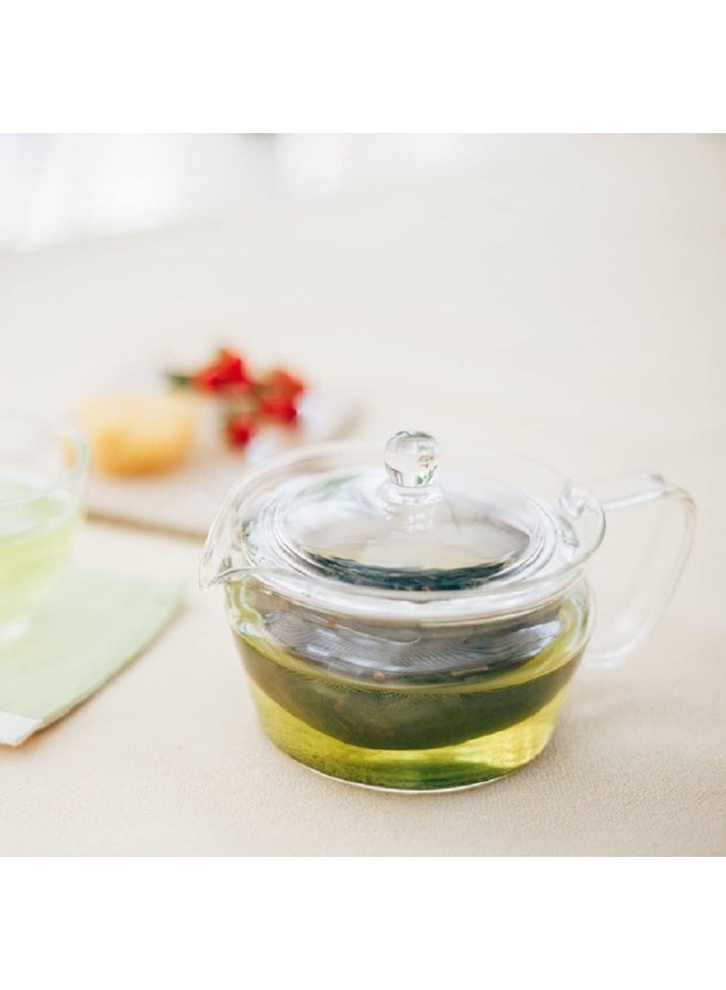 Hario Chacha Kyusu Zen Tea Pot 450Ml Clear - Image 3
