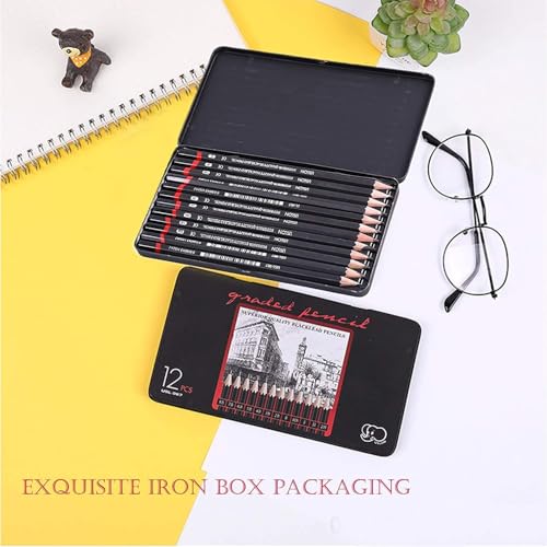 Corslet Sketch Pencils for Drawing | Professional Graphite for Art Drawing & Shading | Art Pencils for Sketching, Shading Pencils for Artists, Graphite for Illustration & Detail Work - Image 2