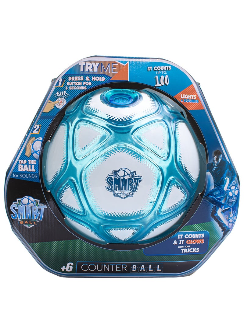 GOLDEN BEAR Smart Ball Open Box Super Fun Counting Football Soccer Ball with Bright Lights and Sounds, Perfect Gift for Boys and Girls - Image 1
