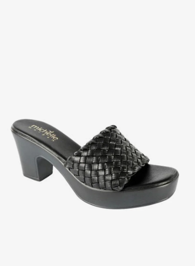 Michelle Morgan Black 092-2284 Michelle Morgan Ladies Sandals 014RJ854 Black for Women | Best Price UAE