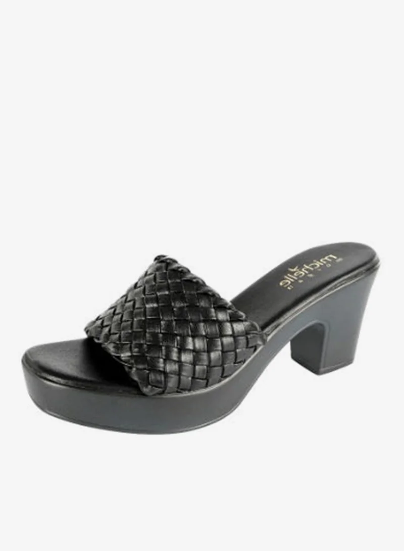 Michelle Morgan Black 092-2284 Michelle Morgan Ladies Sandals 014RJ854 Black for Women | Best Price UAE