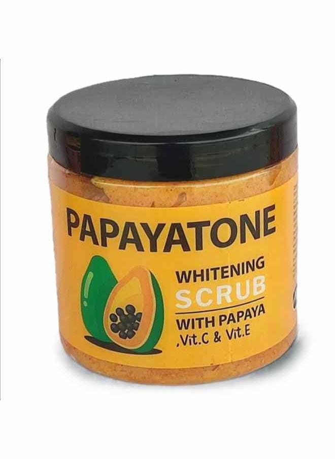 Melano Pharma PAPAYATONE WHITENING SCRUB 500grams 