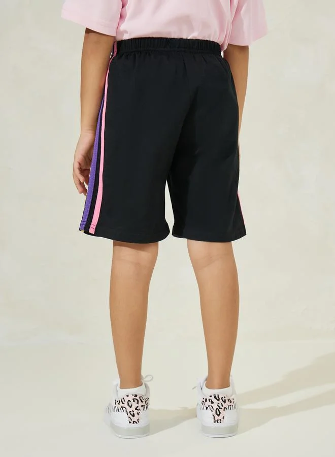 ستايلي Multi Side Taped Casual Shorts