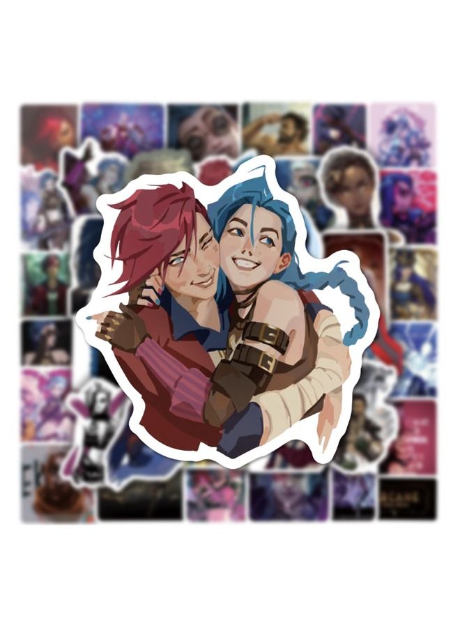 مجموعة ملصقات رسومات الشعار المبتكرة ليج أوف ليجيندز 50 قطعة - Image 5