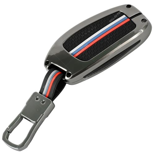 Coll of Fest Metal Silicon Key Cover Compatible with | MG ZS EV Electric | Astor | 3 Button Smart Key Special Feature Visible in Low-Ligh Condition - Image 2