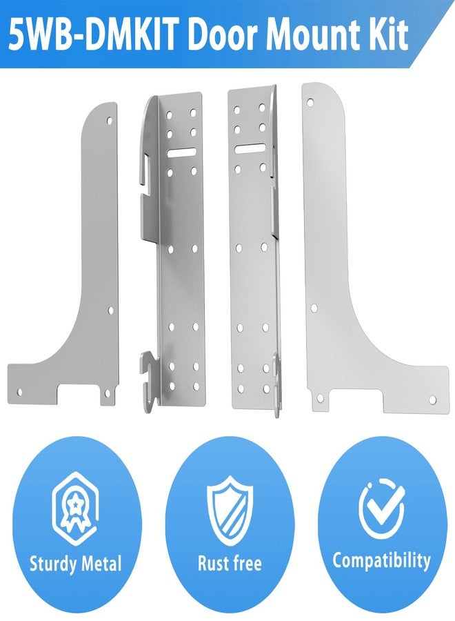 FOROIRON طقم تثبيت الباب FOROIRON 5WB-DMKIT متوافق مع سلال Rev-A-Shelf من سلسلة 5WB1 و5WB2 و5CW2، طقم تثبيت باب لرفوف RV لتنظيم خزائن المطبخ السفلية - Image 5