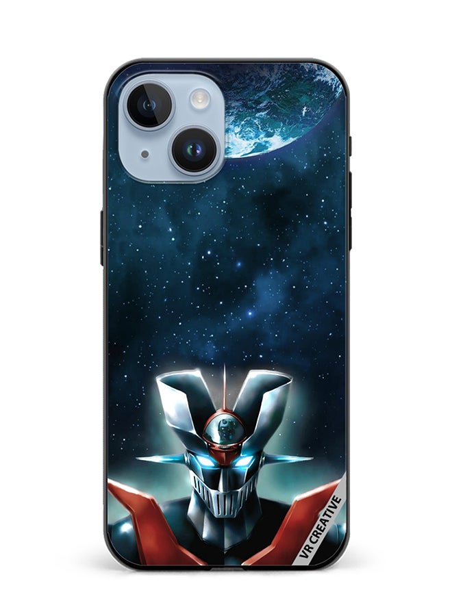 VR CREATIVE Protective Case Cover For Apple iPhone 15 Plus Mazinger Z Design Multicolour - Image 1