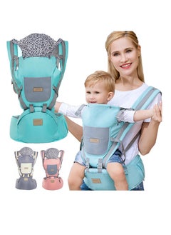 Generic Baby Carrier 9 in 1 Convertible Ergonomic Baby Carrier with Kangaroo Bag, Breathable Front Facing Baby Carrier Infant backpack Pouch Wrap Baby Sling for Newborns  - Image 1