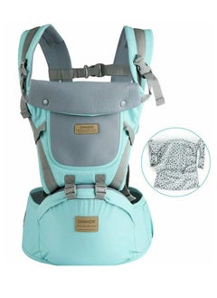Generic Baby Carrier 9 in 1 Convertible Ergonomic Baby Carrier with Kangaroo Bag, Breathable Front Facing Baby Carrier Infant backpack Pouch Wrap Baby Sling for Newborns  - Image 2