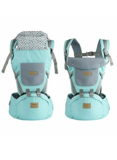 Generic Baby Carrier 9 in 1 Convertible Ergonomic Baby Carrier with Kangaroo Bag, Breathable Front Facing Baby Carrier Infant backpack Pouch Wrap Baby Sling for Newborns  - Image 4