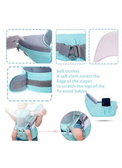 Generic Baby Carrier 9 in 1 Convertible Ergonomic Baby Carrier with Kangaroo Bag, Breathable Front Facing Baby Carrier Infant backpack Pouch Wrap Baby Sling for Newborns  - Image 5